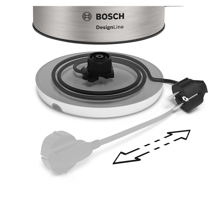 Bosch TWK4P440 2400 W 1.7 lt Çelik Kettle