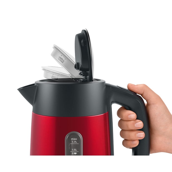 Bosch TWK4P434 Kettle Design Line 1.7 l Kırmızı