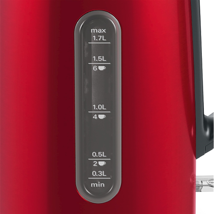 Bosch TWK4P434 Kettle Design Line 1.7 l Kırmızı