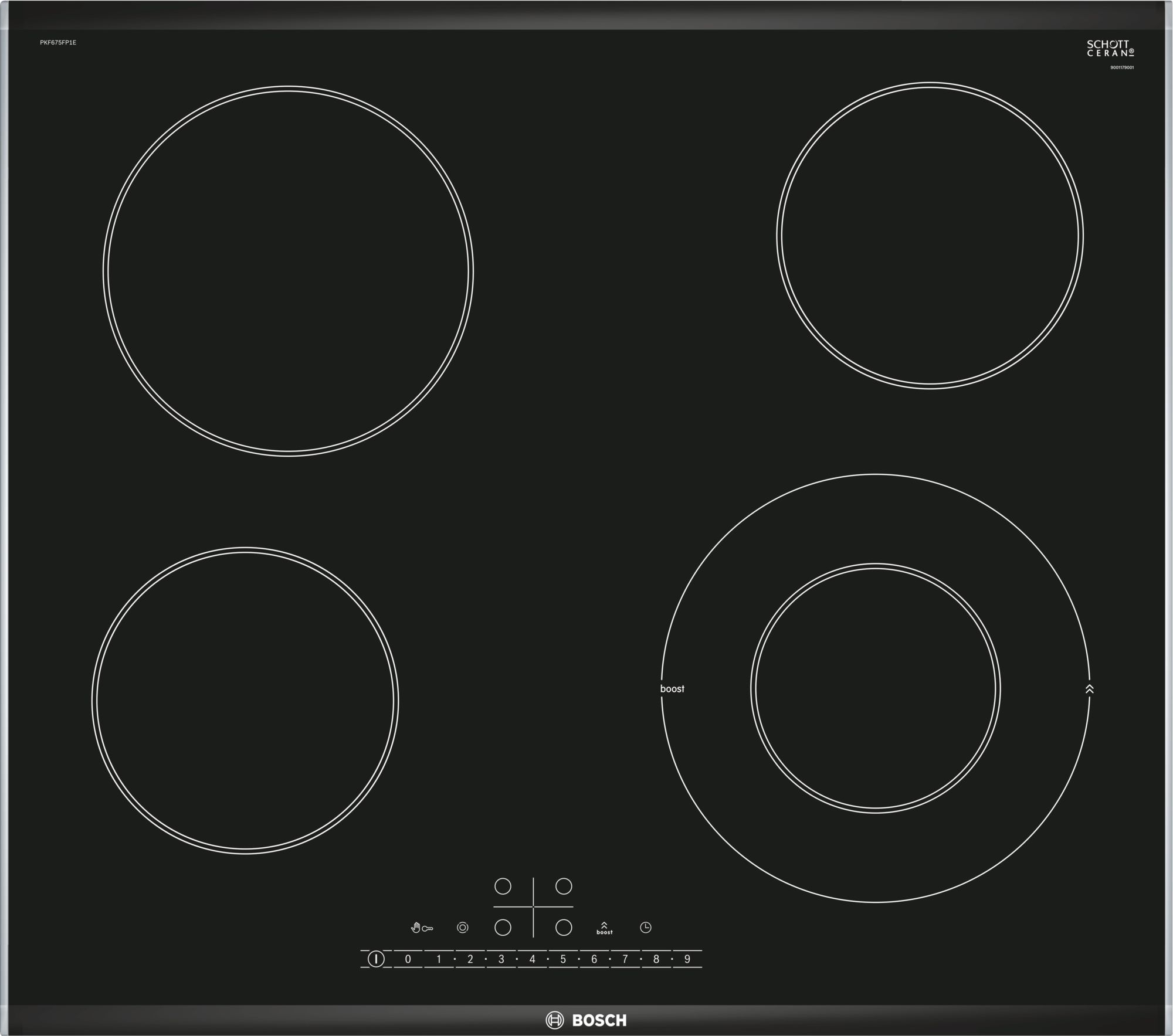 Bosch PKF675FP1E Seramik Elektrikli Ankastre Ocak