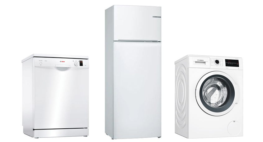 Bosch Beyaz Eşya Seti WAJ20180TR, KDN56NW22N, SMS23DW00T - BGN2A111 Süpürge Hediye!