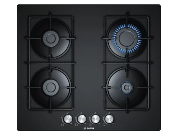 Bosch PNP6B6B80O Siyah Cam Ankastre Ocak