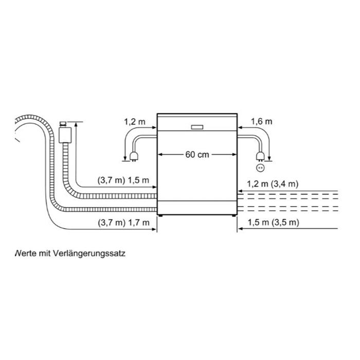 Bosch SMU46IS00T Tezgah Altı Bulaşık Makinesi