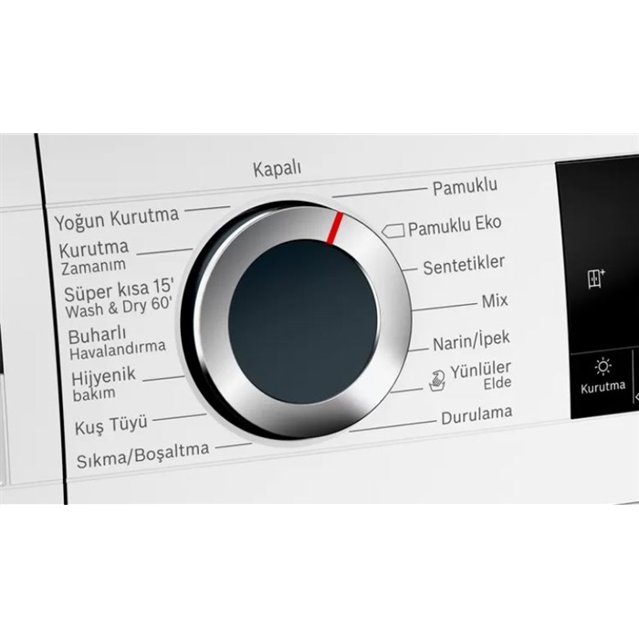 Bosch WNA254X0TR Çamaşır Yıkama Kurutma Makinesi 10kg/6kg 1400 devir