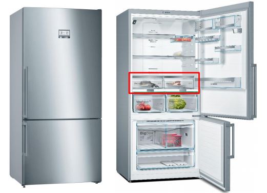 Bosch KGN86HIF0N Kameralı Home Connect XXL NoFrost Alttan Donduruculu Buzdolabı