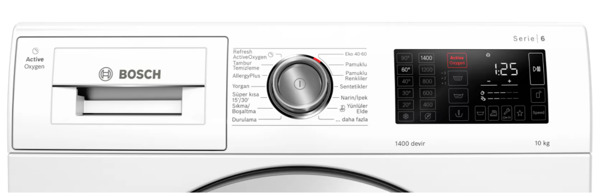 Bosch WAL28PH0TR 10 kg 1400 devir Çamaşır Makinesi 