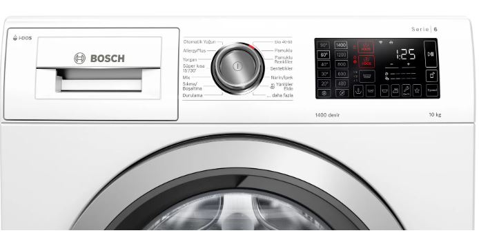 Bosch WAL28QH0TR Home Connect 1400 Devir 10 kg Çamaşır Makinesi