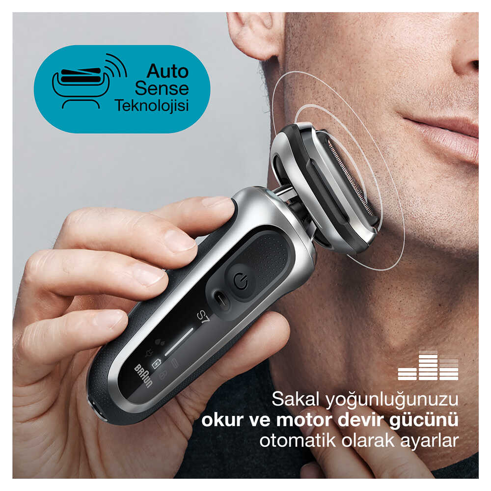 Braun 7 Serisi S7200cc Kablosuz Islak Kuru Tıraş Makinası