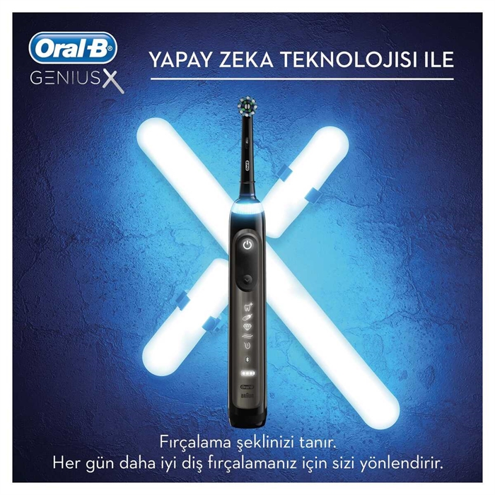 Oral-B Genius X 20000  Luxe Edition Anthracite Grey Şarj Edilebilir Diş Fırçası