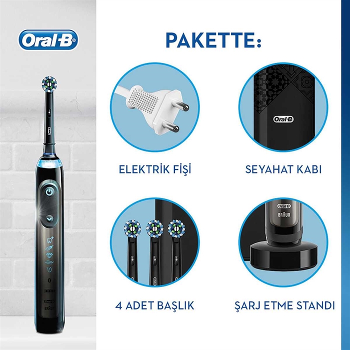 Oral-B Genius X 20000  Luxe Edition Anthracite Grey Şarj Edilebilir Diş Fırçası