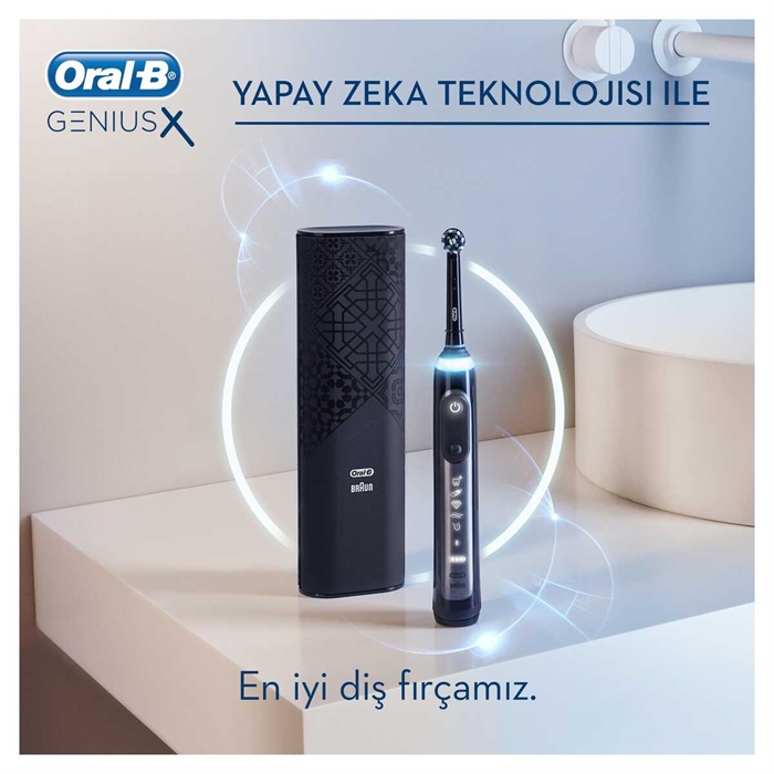 Oral-B Genius X 20000  Luxe Edition Anthracite Grey Şarj Edilebilir Diş Fırçası