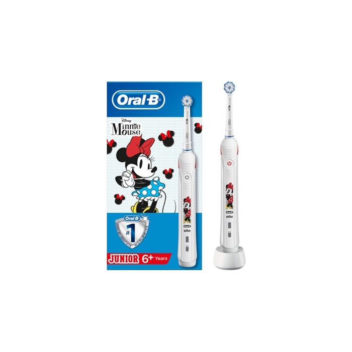 Oral-B Junior Minnie Mouse Çocuklar İçin Şarj Edilebilir Diş Fırçası (6+ Yaş)