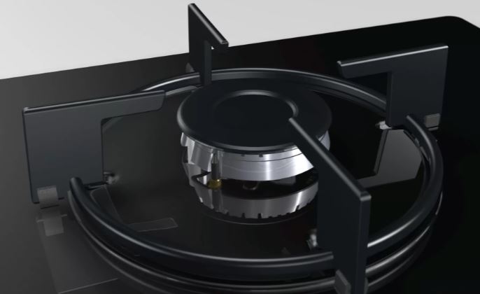 Bosch POP0C6O10O Doğalgazlı Siyah Cam Set Üstü Ocak