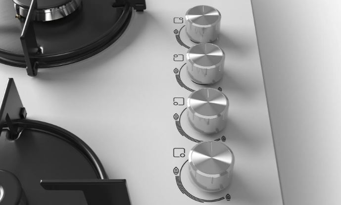 Bosch POP0C2O10O Doğalgazlı Beyaz Set Üstü Ocak