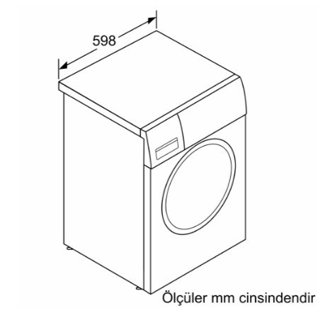 Bosch WGA141X1TR 9 Kg 1000 Devir Çamaşır Makinesi