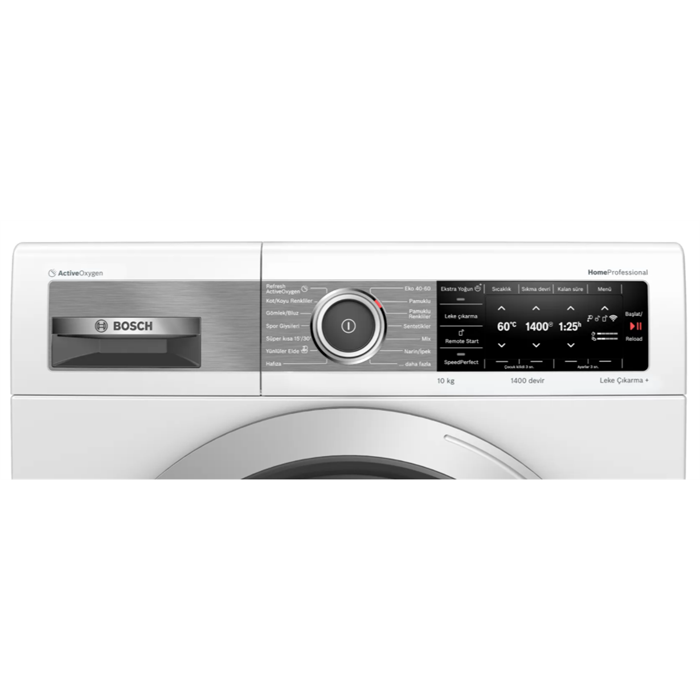 Bosch WAX28FH1TR Home Professional 10 kg 1400 Devir Çamaşır Makinesi