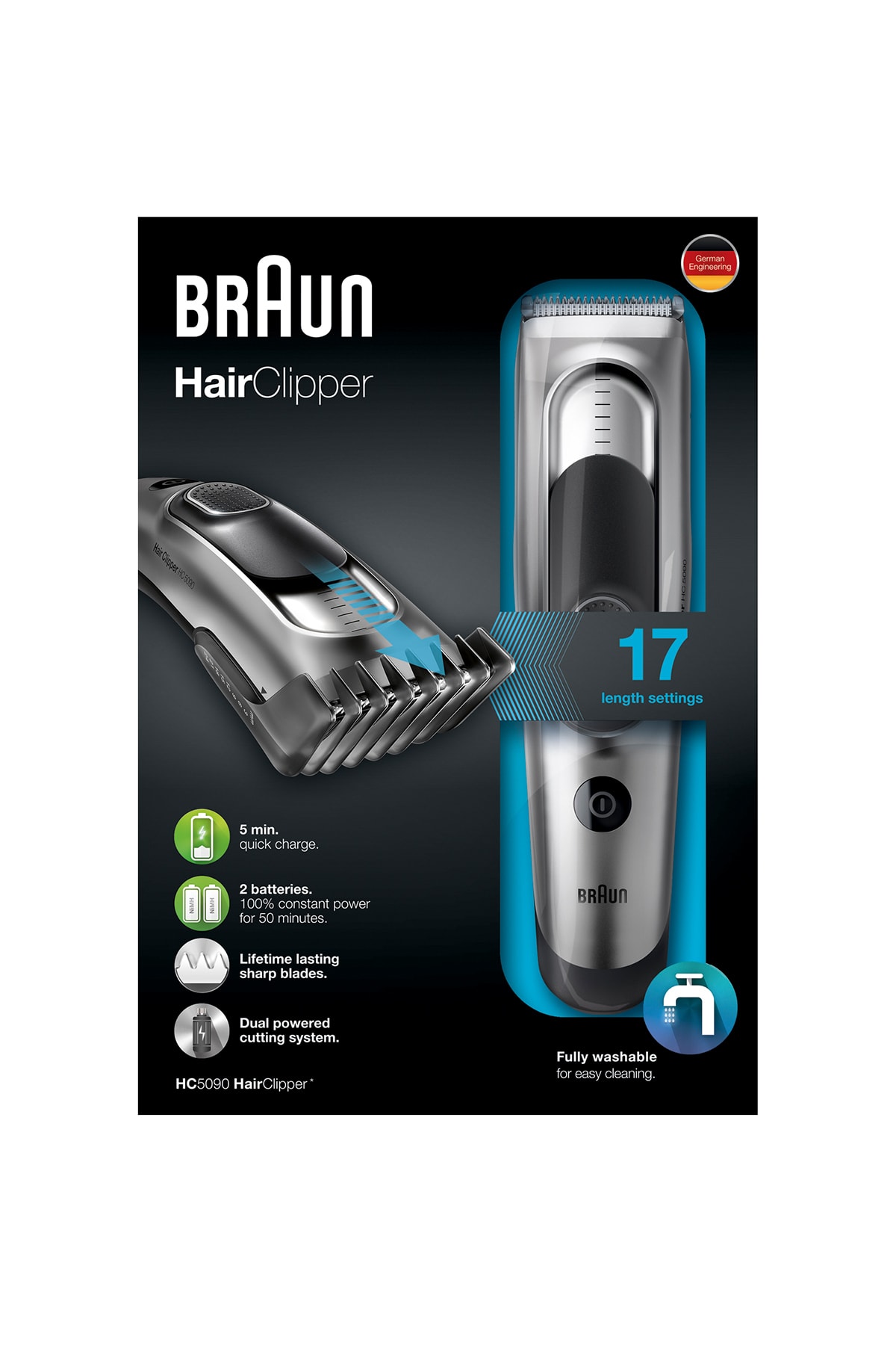 Braun HC5090 Saç Kesme Makinesi