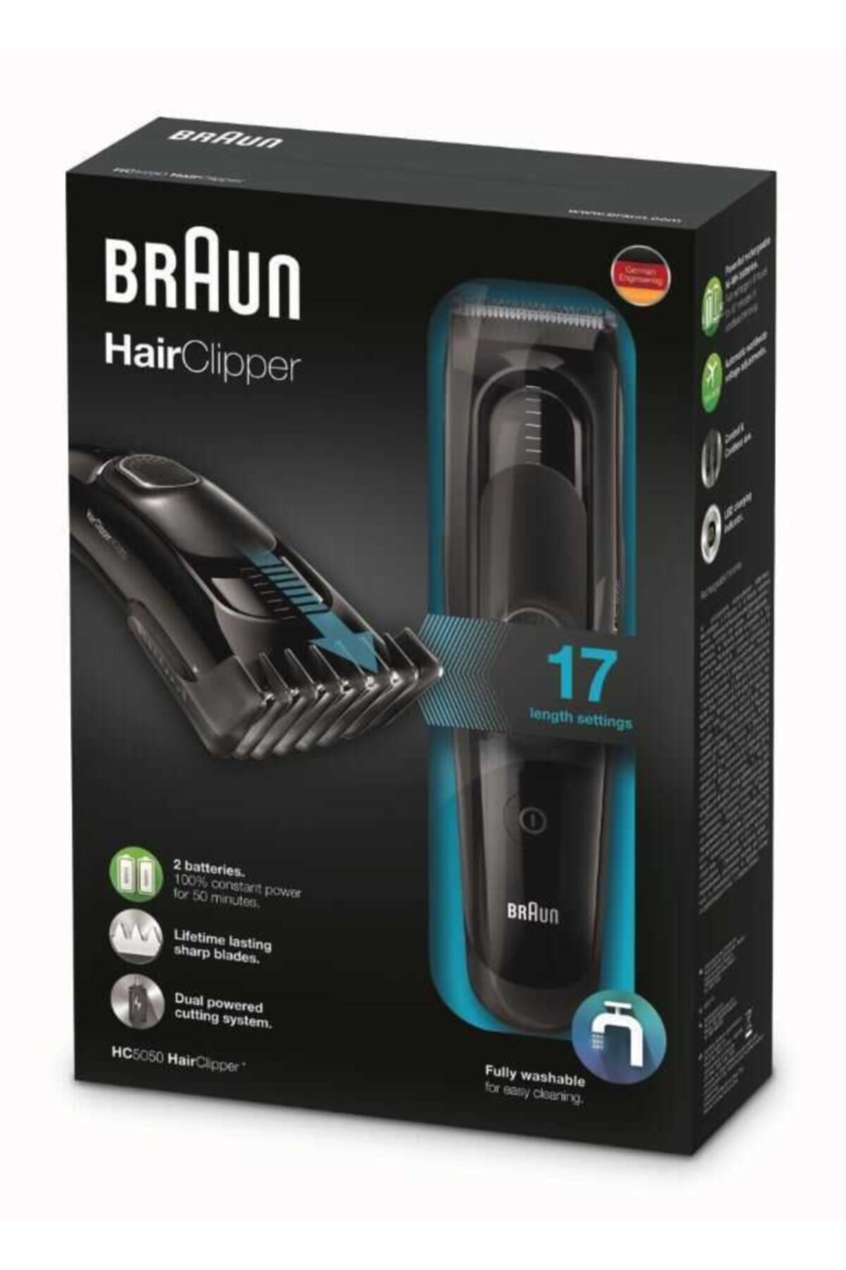 Braun 5 Serisi HC5050 Saç Kesme Makinesi