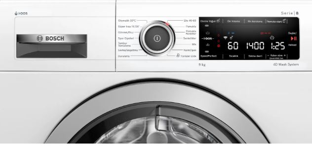 Bosch WAV28KH0TR 9 Kg 1400 Devir Çamaşır Makinesi