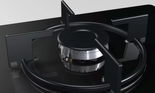 Bosch POH6C6O10O Doğalgazlı Wok Gözlü Siyah Cam Ankastre Ocak