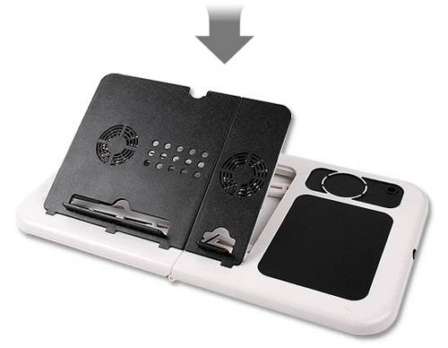 N-Desk 09 Katlanabilir Soğutuculu Laptop Masası