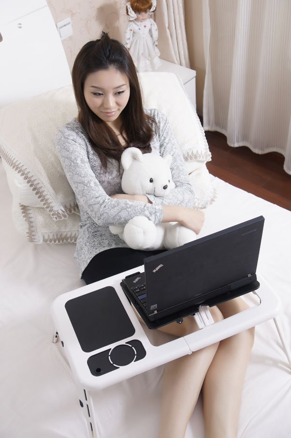 N-Desk 09 Katlanabilir Soğutuculu Laptop Masası