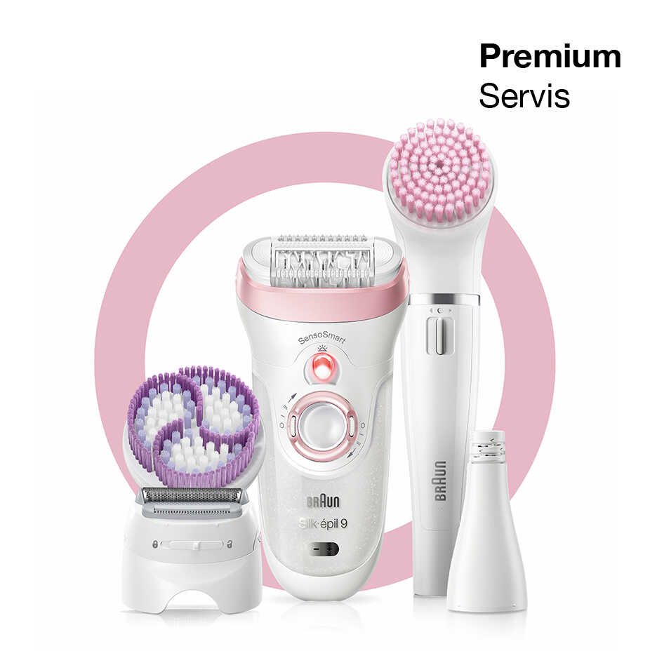 Braun Silk Epil 9 9/975 Beauty Set SensoSmart Islak ve Kuru Epilatör