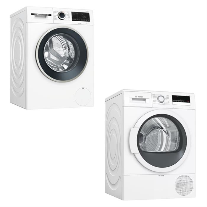 Bosch WGA142X1TR, WTR85V00TR Çamaşır Makinesi ve Kurutma Makinesi