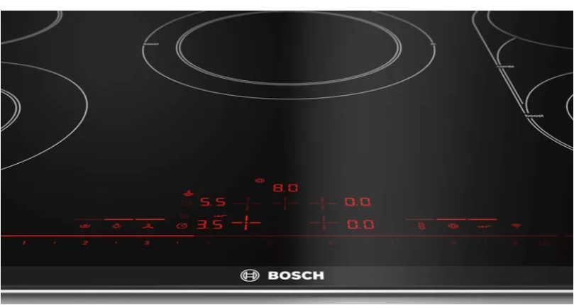 Bosch PKM875DV1D Siyah Cam Seramik Elektrikli Ankastre Ocak