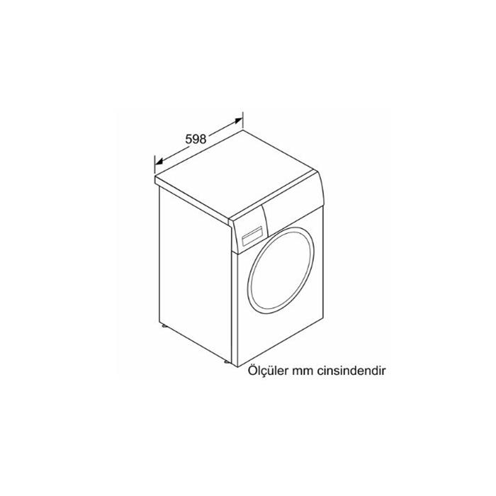 Bosch WAV28MH0TR 9 Kg Çamaşır Makinesi