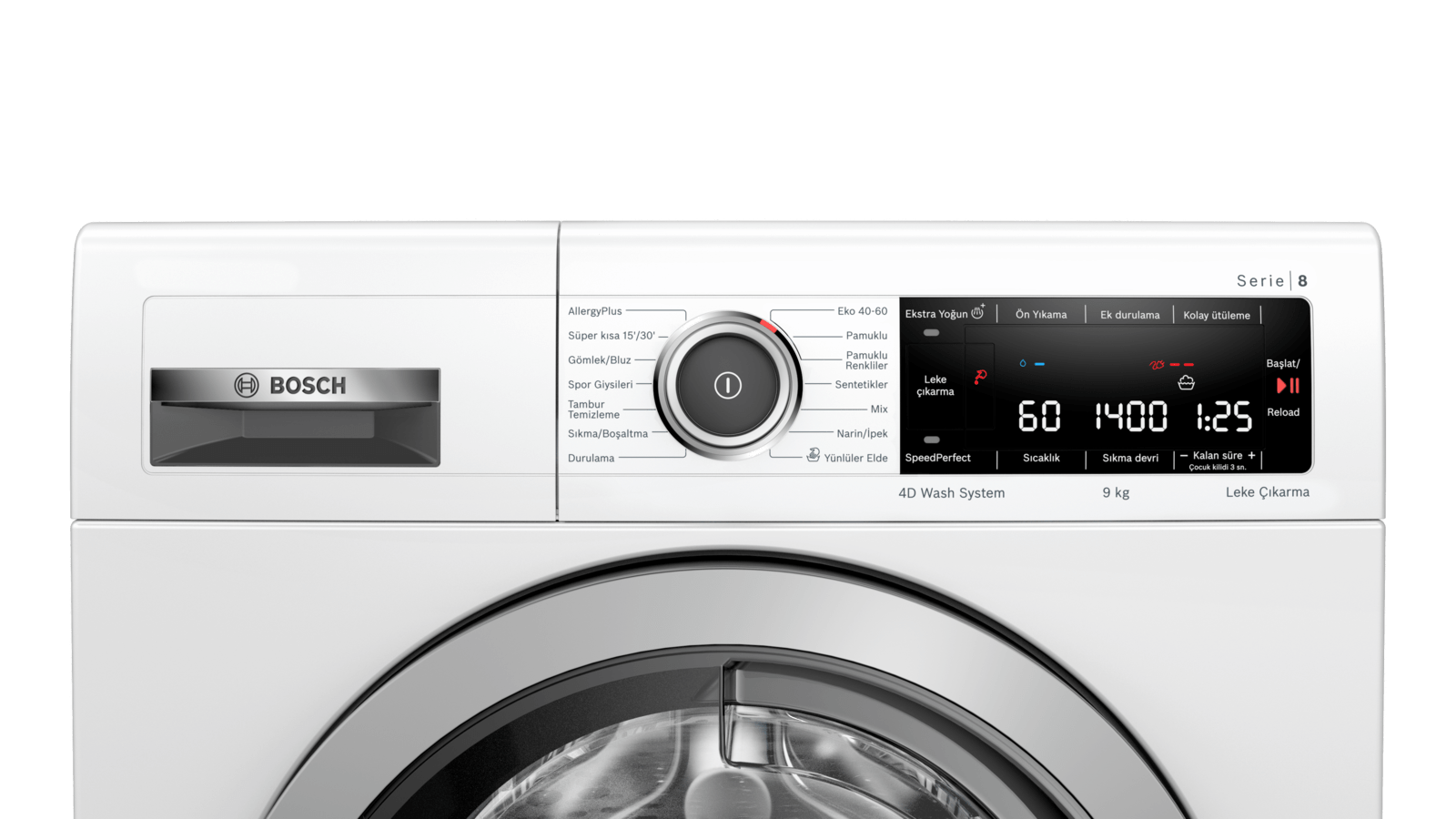 Bosch WAV28MH0TR 9 Kg Çamaşır Makinesi