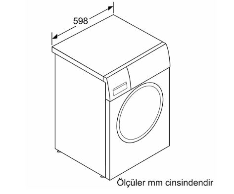 Bosch WAV28MH0TR 9 Kg Çamaşır Makinesi