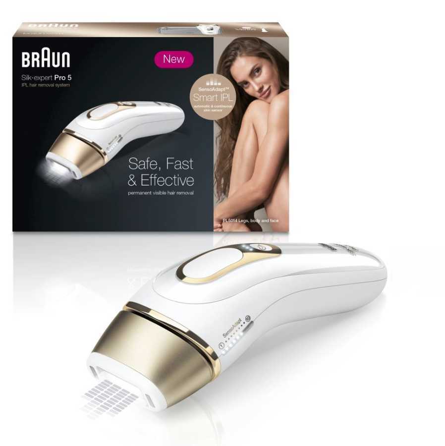 Braun Silk Expert Pro 5 PL5014 IPL 400.000 Atım Lazer Epilasyon Aleti