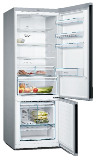 Bosch KGN56VXF0N Siyah Inoks Buzdolabı