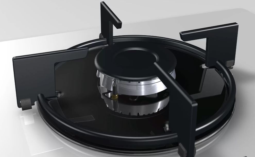 Bosch POP6C2O10L LPG'li Beyaz Cam Ankastre Ocak