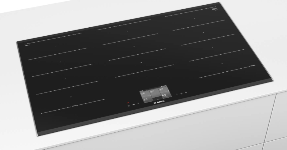 Bosch PXX975KW1E Siyah Seramik İndüksiyonlu Ankastre Ocak