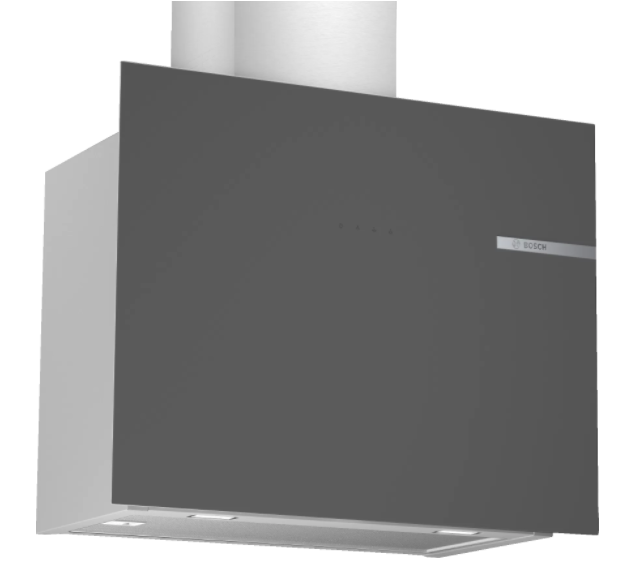 Bosch DWF65AJ70T Gri Duvar Tipi Davlumbaz