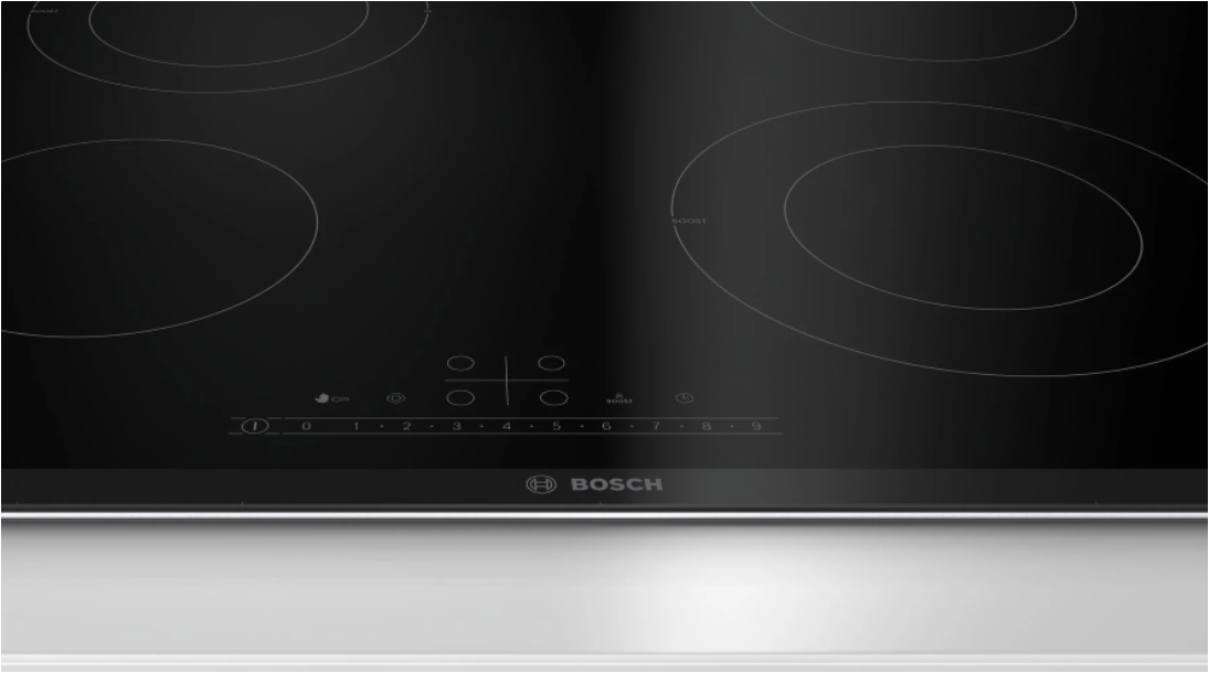 Bosch PKG775FP2E Siyah Seramik Ankastre Elektrikli Ocak