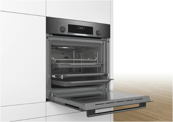 Bosch HBF537EG0T Black Inox Ankastre Fırın