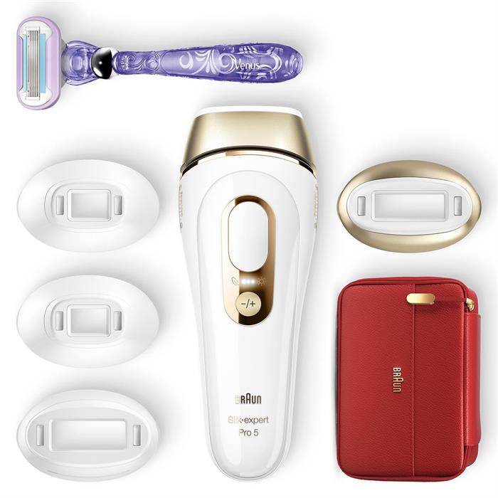 Braun Silk Expert Pro 5 PL5387 400.000 Atımlı Yeni Nesil IPL Lazer Epilasyon Cihazı + Tasarım Çanta