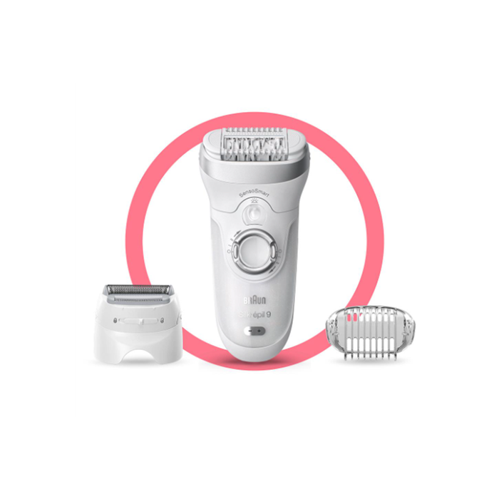 Braun Silk Epil 9 9705 SensoSmart Islak Kuru 2'si 1 Arada Epilatör