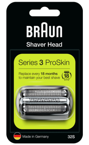 Braun 3 Serisi Tıraş Makinesi Yedek Başlığı 32S