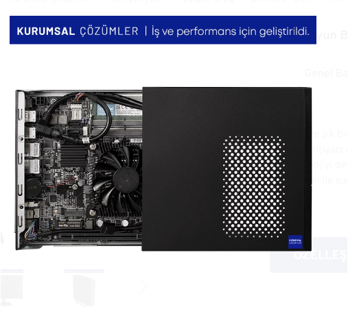 Casper Nirvana M40.1135-8V00X-V00 i5-1135G7 8 GB 500 GB SSD Iris Xe Graphics Mini PC