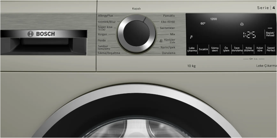 Bosch WGA2520XTR 1200 Devir 10 kg Çamaşır Makinesi