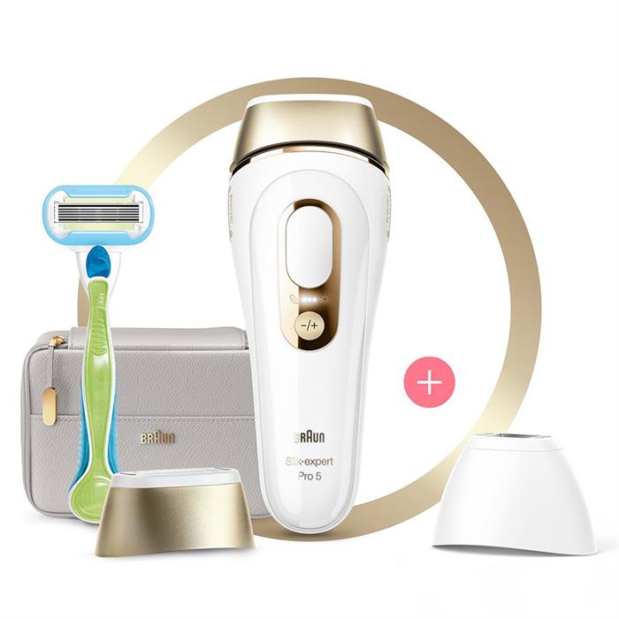 Braun Silk Expert Pro 5 PL5154 Yeni Nesil IPL + Tasarım Çanta Lazer Epilasyon Aleti