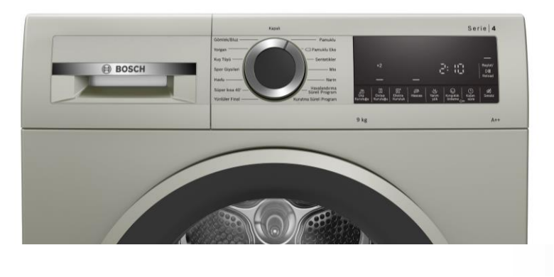 Bosch WQG2410TTR Isı Pompalı Kurutma Makinesi 9 Kg A++