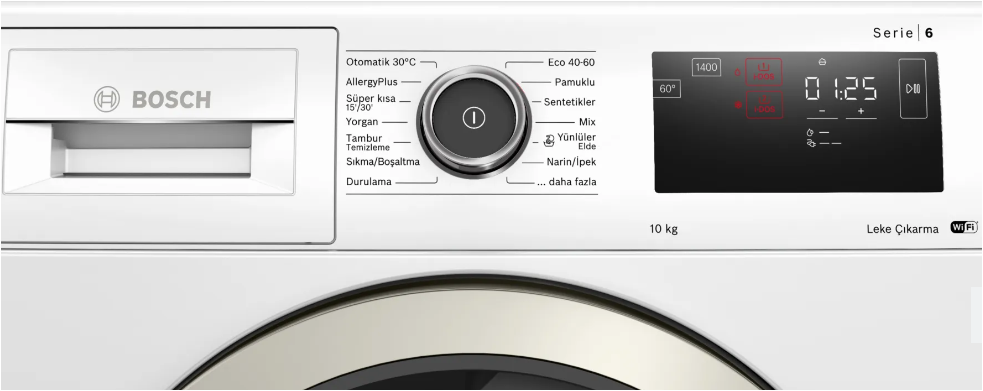 Bosch WAL24PH0TR 10 kg 1200 Devir Çamaşır Makinesi