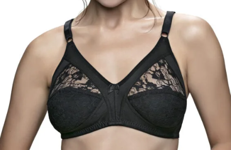 Elija 1016 Saten Dantelli Sütyen Siyah C 90 Beden