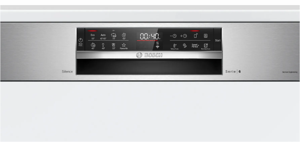 Bosch SMI6EKS81T Serie 6 Yarı Ankastre Bulaşık Makinesi