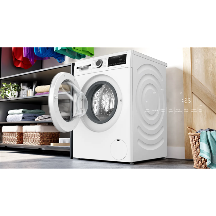 Bosch WGA142X2TR 9 Kg 1200 Devir A Enerji Çamaşır Makinesi